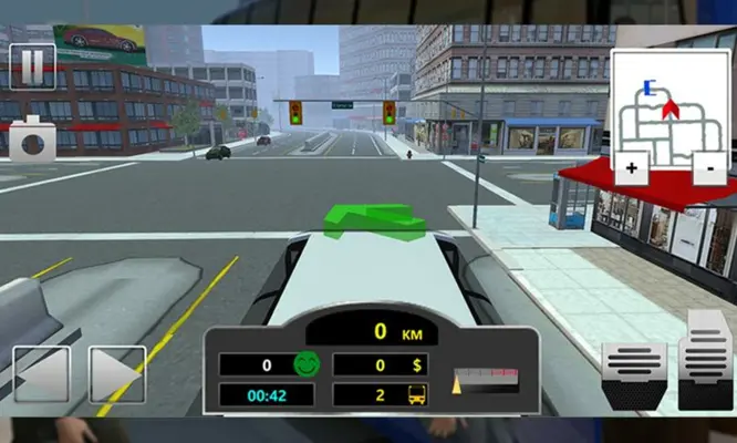 Bus Driver 3D 2015 android App screenshot 9