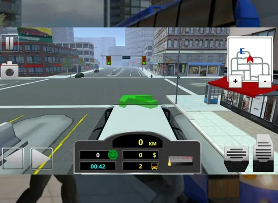 Bus Driver 3D 2015 android App screenshot 2