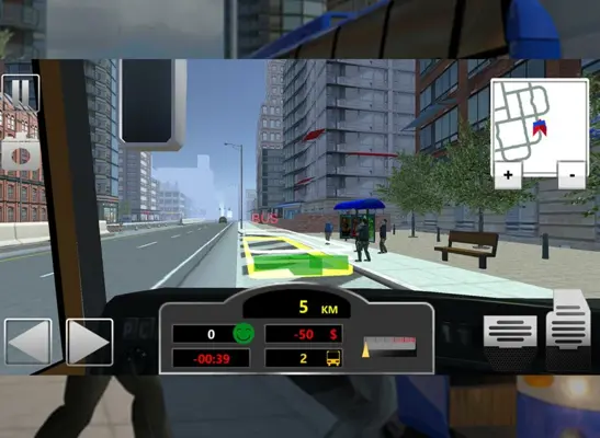 Bus Driver 3D 2015 android App screenshot 3