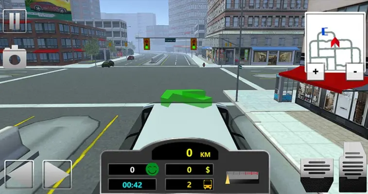 Bus Driver 3D 2015 android App screenshot 5