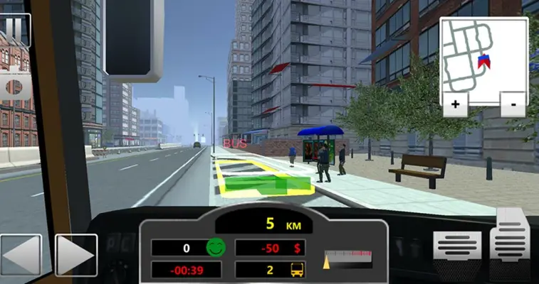 Bus Driver 3D 2015 android App screenshot 6